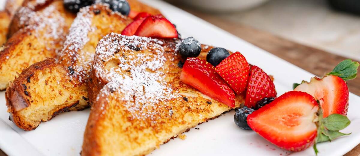 coliseum breakfast French toast