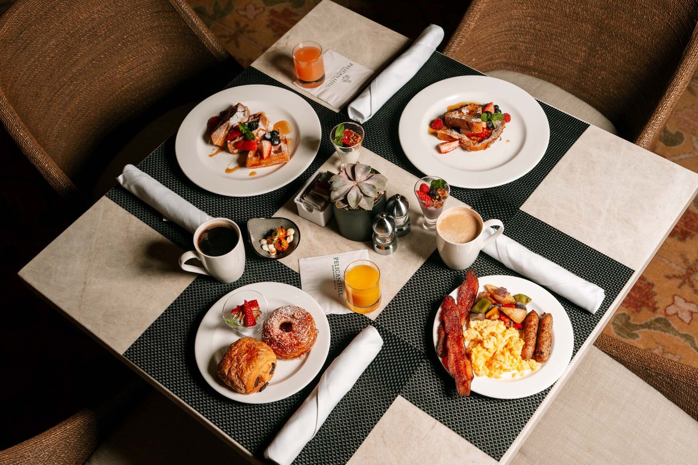 complimentary villa breakfast